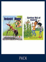 Flying Start to Literacy: Guided Reading - Insect Hunt & Getting Rid of Insects - Level 11 (Pack 1)