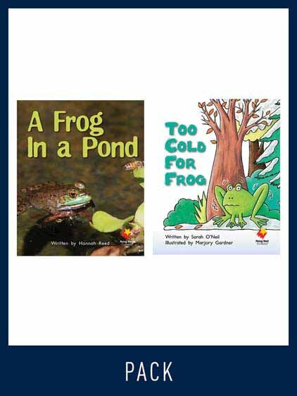 Flying Start to Literacy: Guided Reading - A Frog in the Pond & Too Cold For Frog! - Level 11 (Pack 2)