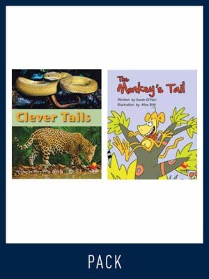 Flying Start to Literacy: Guided Reading - Clever Tails & The Monkey's Tail - Level 12 (Pack 3)