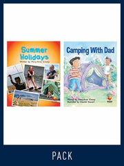 Flying Start to Literacy: Guided Reading - Summer Holidays & Camping With Dad - Level 12 (Pack 1)