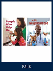 Flying Start to Literacy: Guided Reading - People Who Help Me & In My Neighbourhood: Level 1 (Pack 1)