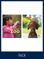 Flying Start to Literacy: Guided Reading - A Day at the Zoo & Look at My Dog - Level 2 (Pack 2)