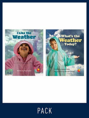 Flying Start to Literacy: Guided Reading - I Like the Weather & What's the Weather Today? - Level 2 (Pack 3)
