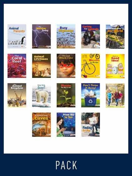Flying Start to Literacy: WorldWise - Levels 25-30 (Year 3) - Pack of 18