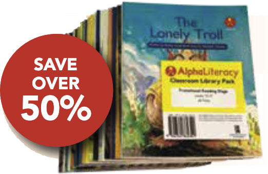 AlphaLiteracy Take Home Book Mega Value Packs Transitional Pack Levels 12-17