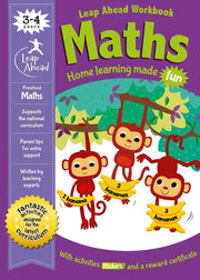 Leap Ahead Workbook- Maths (Age 3-4)