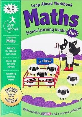 Leap Ahead Workbook- Maths (Age 4-5)