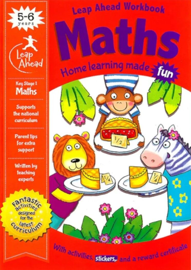 Leap Ahead Workbook- Maths (Ages 5-6)