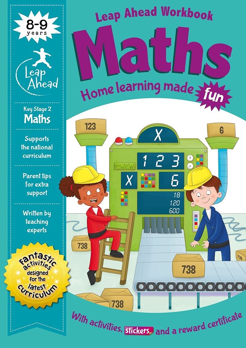 Leap Ahead Workbook- Maths (Age 8-9)