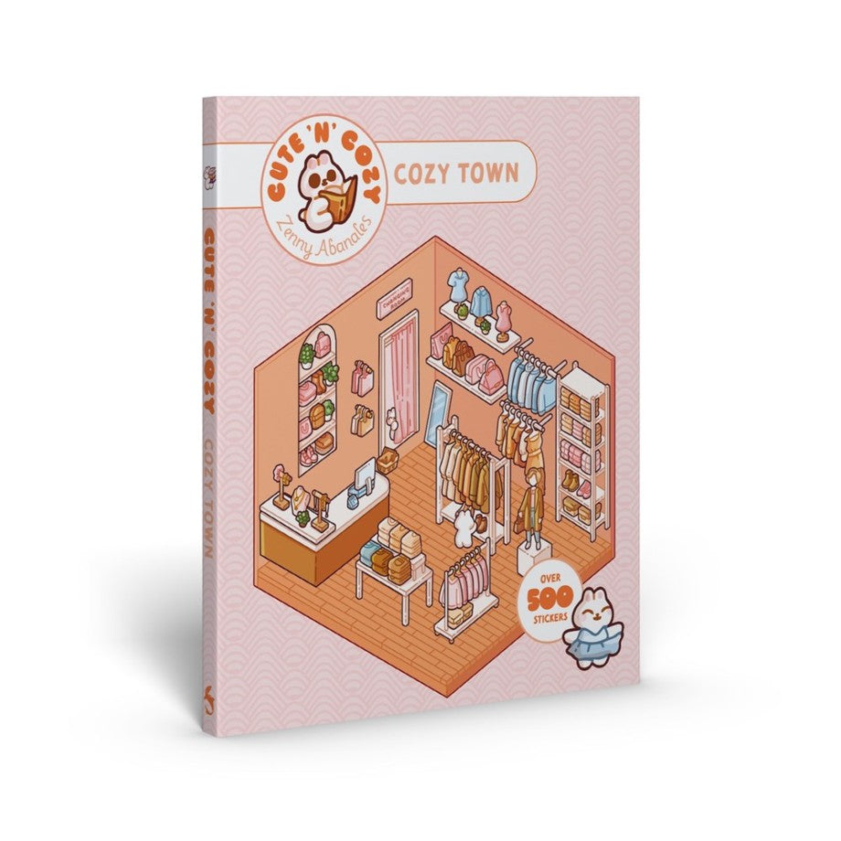 Cute 'n' Cozy Sticker Therapy: Cozy Town