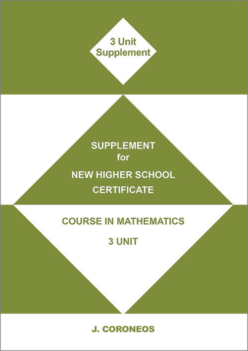 Supplement for 3 Unit Mathematics
