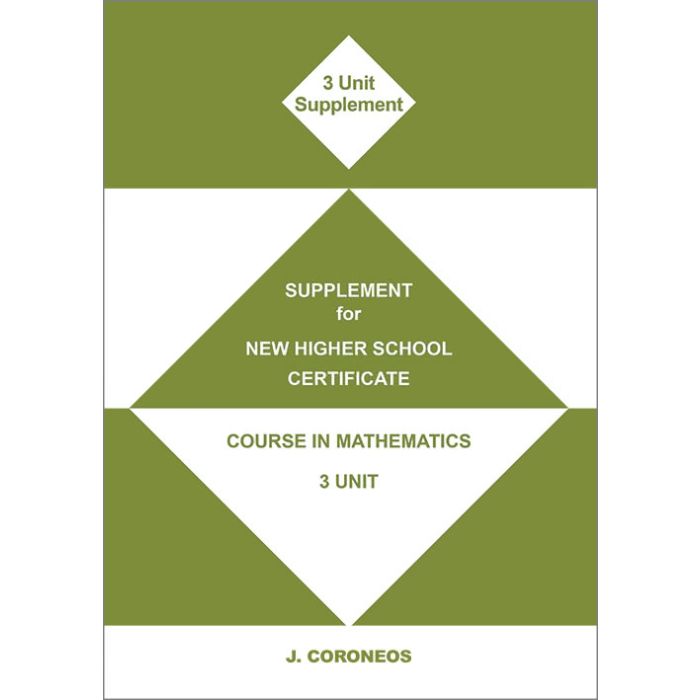 Supplement for 3 Unit Mathematics