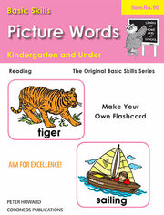 Picture Words Yrs K and Under