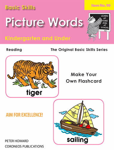 Picture Words Yrs K and Under