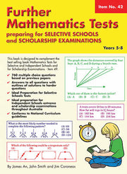 Further Mathematics Tests for Selective Schools and Scholarship Examinations (Basic Skills No. 42)