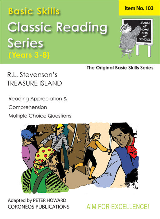 Treasure Island by Robert Louis Stevenson Yrs 3 to 8