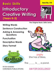 Introductory Creative Writing Yrs K to 3