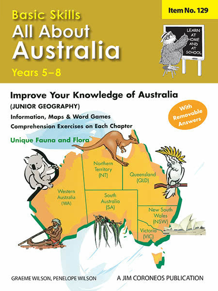 All About Australia Yrs 5-8
