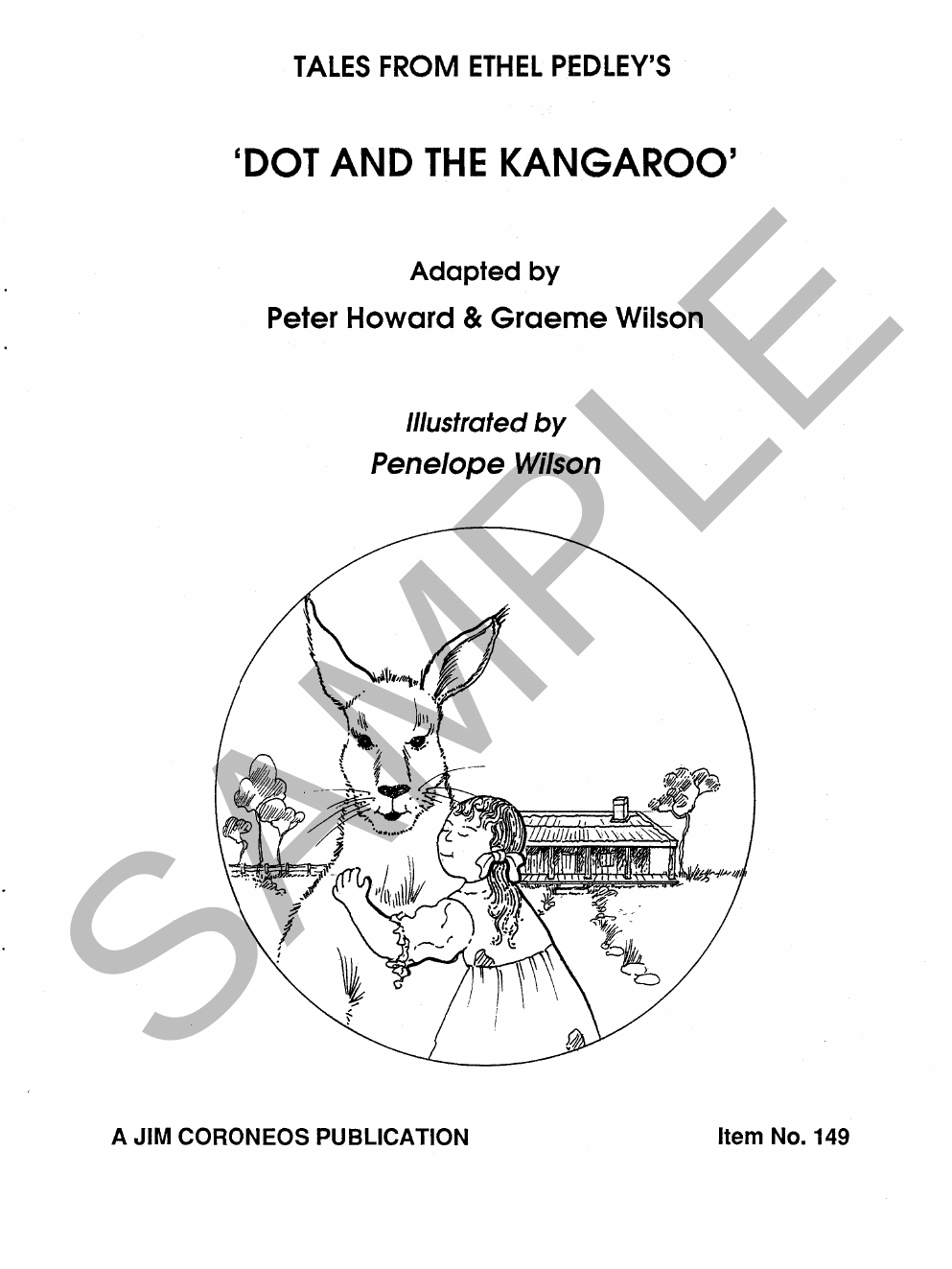 Dot and the Kangaroo Yrs 3 to 6 sample page