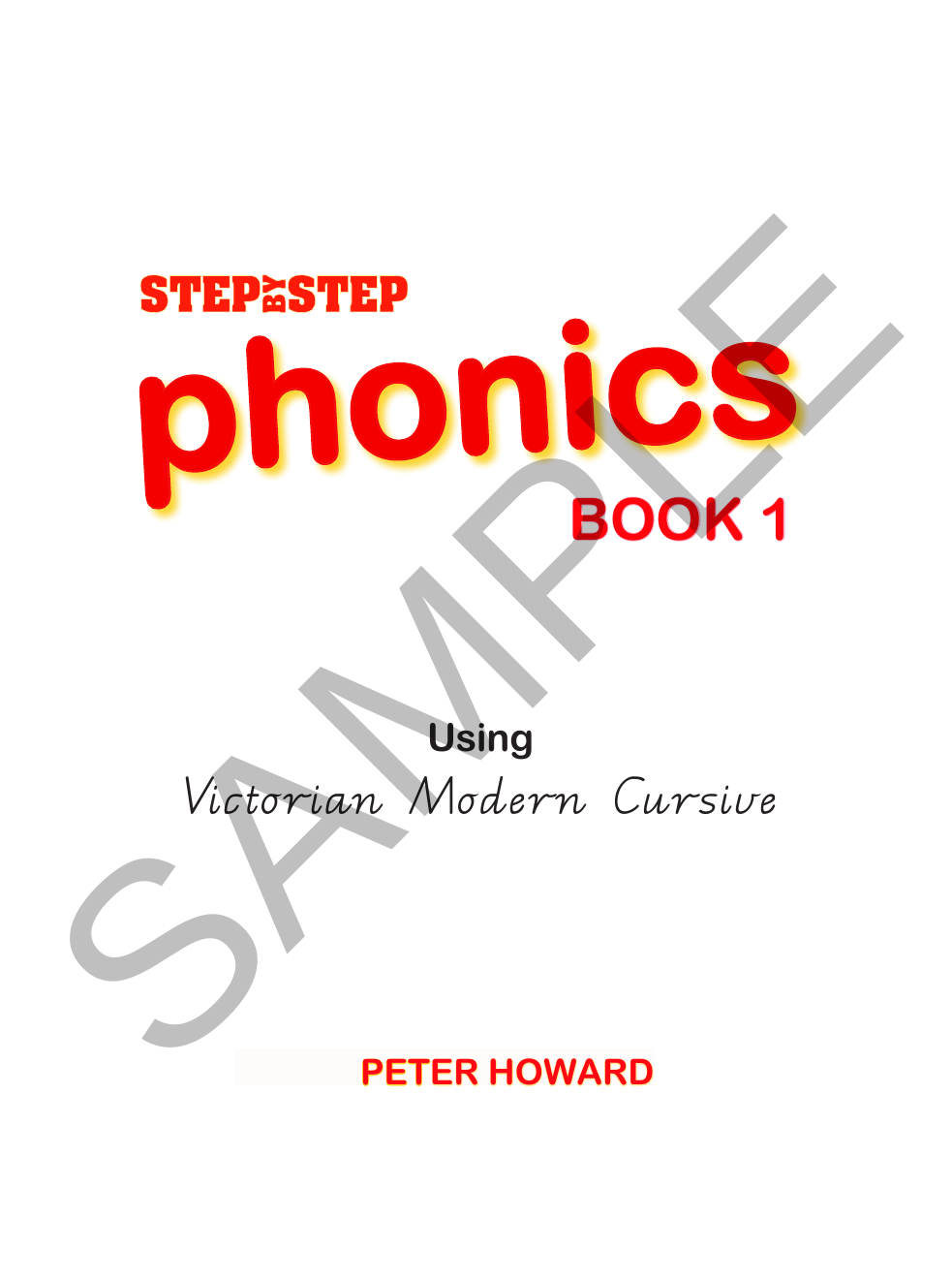 Step by Step Phonics 1 VIC sample page