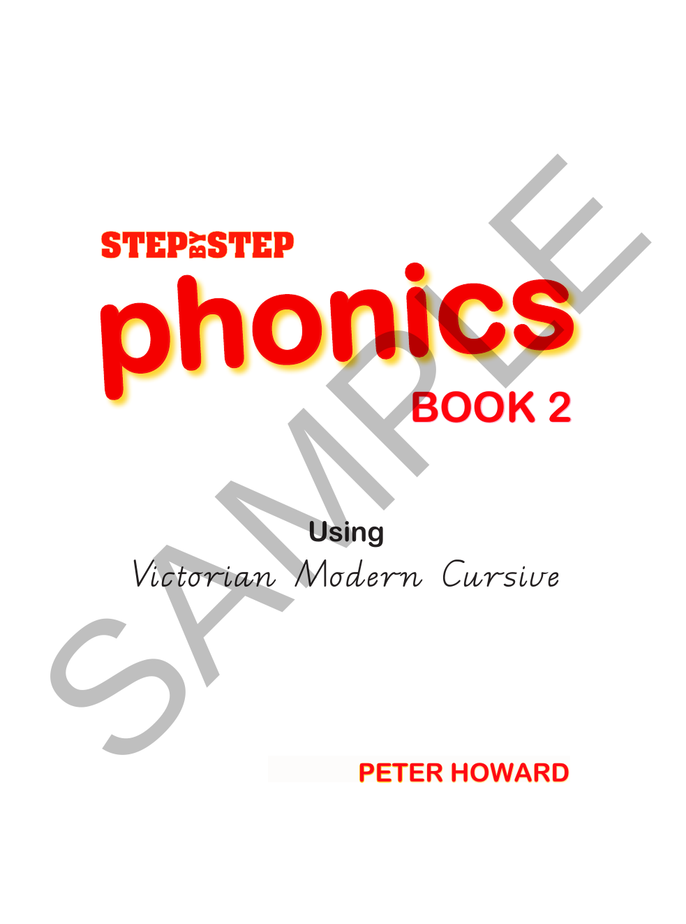 Step by Step Phonics 2 VIC sample page