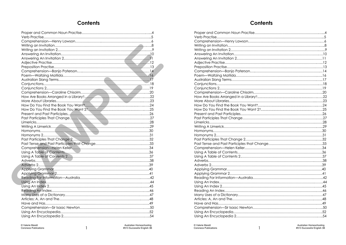 Successful English 3B (Year 3) sample page
