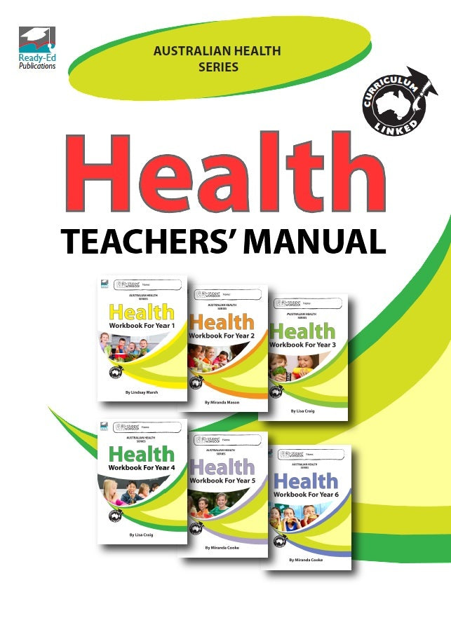 AHPES Health Series Teachers' Manual for Student Workbooks (Years 1-6)