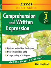 Excel Basic Skills - Comprehension and Written Expression: Year 3