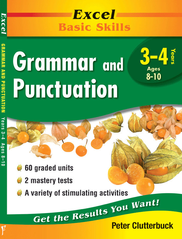 Excel Basic Skills - Grammar and Punctuation: Years 3-4