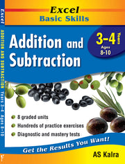 Excel Basic Skills - Addition and Subtraction: Years 3-4