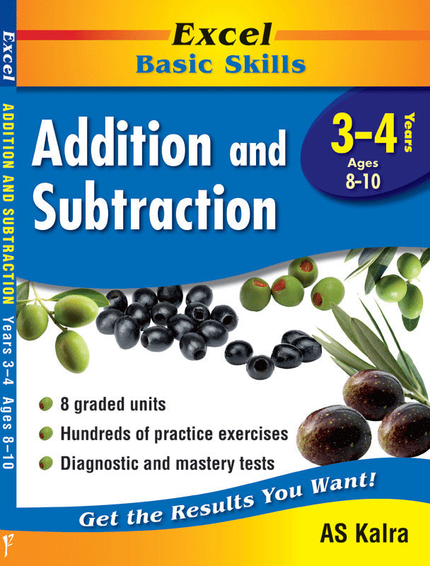 Excel Basic Skills - Addition and Subtraction: Years 3-4