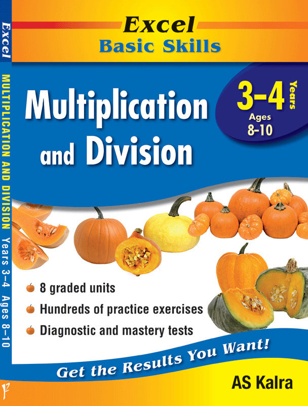 Excel Basic Skills - Multiplication and Division: Years 3-4