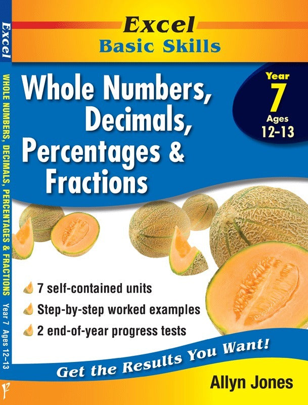 Excel Basic Skills - Whole Numbers, Decimals, Percentages and Fractions