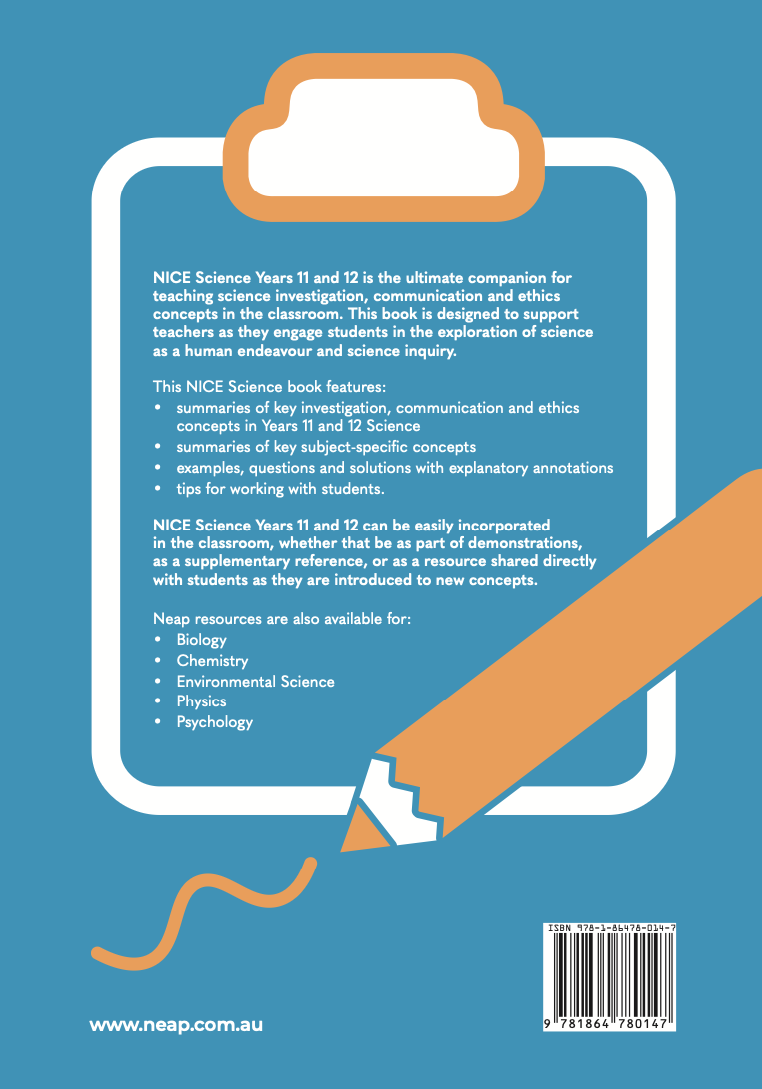 ATAR Notes Neap NICE Science: Years 11 and 12