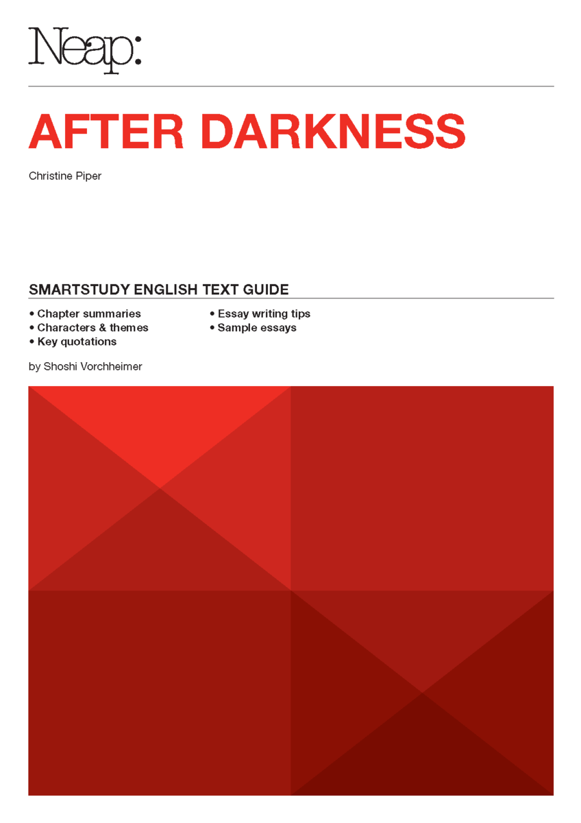 Neap Smartstudy Text Guide: After Darkness