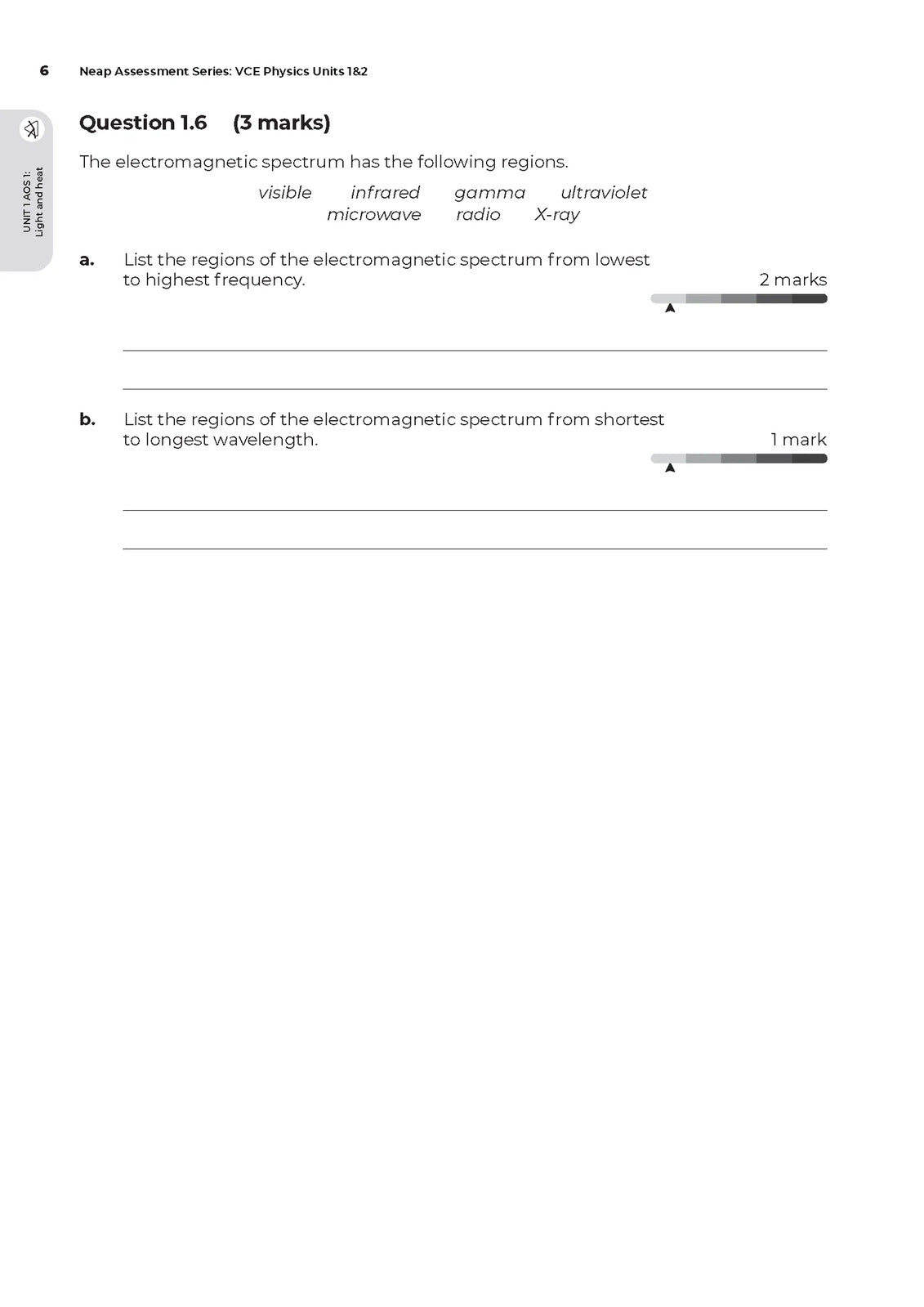 Neap Assessment Series - VCE Physics: Units 1 & 2