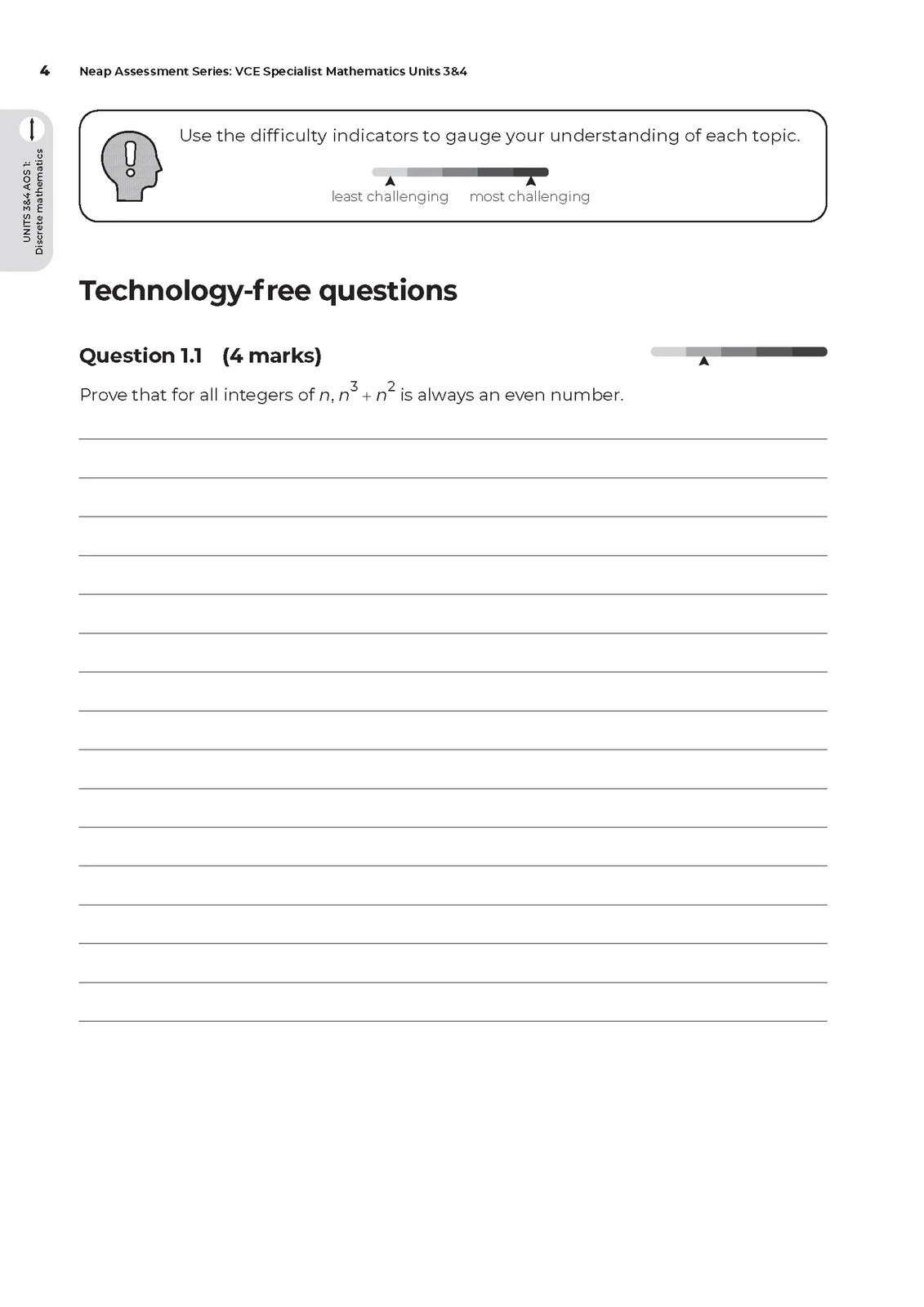 Neap Assessment Series - VCE Units 3 & 4: Specialist Maths