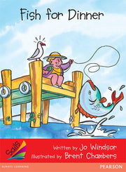 Sails - Early Level 1, Set 1 (Red): Fish for Dinner (Reading Level 4 / F&P Level C)