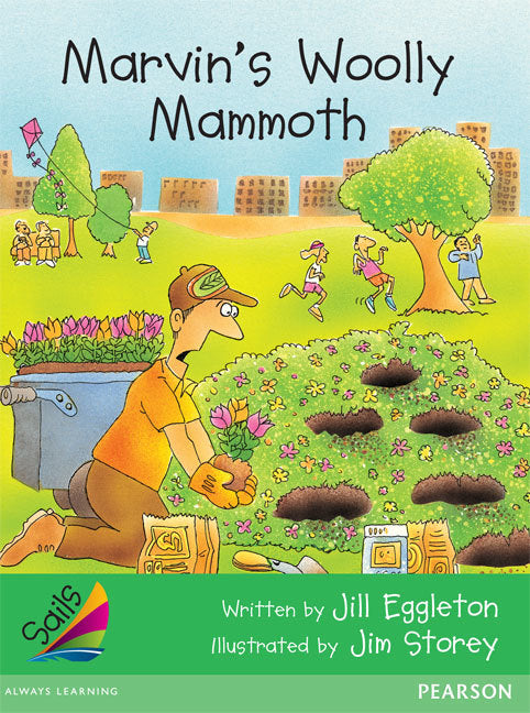 Sails - Early Level 4, Set 1 (Green): Marvin's Woolly Mammoth (Reading Level 15 / F&P Level I)