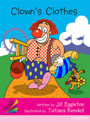 Sails - Emergent Level (Magenta): Clown's Clothes (Reading Level 2 / F&P Level B)