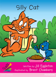 Sails - Emergent Level (Magenta): Silly Cat (Reading Level 2 / F&P Level B)