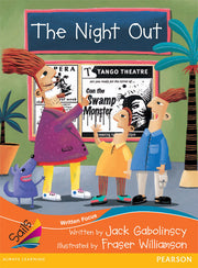 Sails - Fluency Level, Set 1 (Orange): The Night Out (Reading Level 18 / F&P Level J)