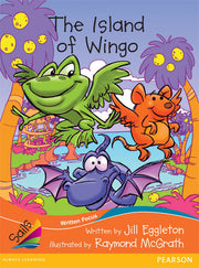 Sails - Fluency Level, Set 1 (Orange): The Island of Wingo (Reading Level 21 / F&P Level L)