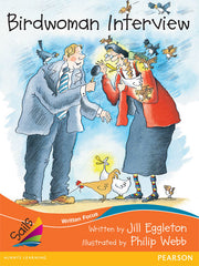 Sails - Fluency Level, Set 1 (Orange): Birdwoman Interview (Reading Level 20 / F&P Level K)