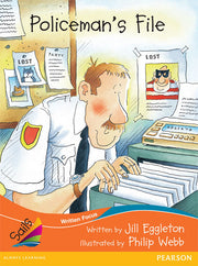 Sails - Fluency Level, Set 2 (Orange): Policeman's File (Reading Level 28+ / F&P Level S)