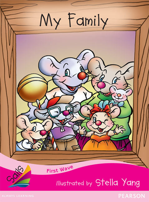 First Wave - Set 1: My Family (Reading Level 1 / F&P Level A)