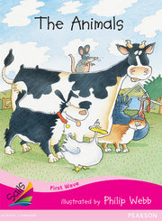First Wave - Set 1: The Animals (Reading Level 1 / F&P Level A)