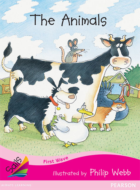 First Wave - Set 1: The Animals (Reading Level 1 / F&P Level A)