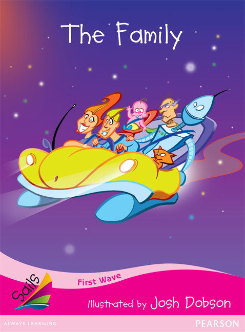 First Wave - Set 1: The Family (Reading Level 1 / F&P Level A)