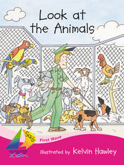 First Wave - Set 2: Look at the Animals (Reading Level 1 / F&P Level A)